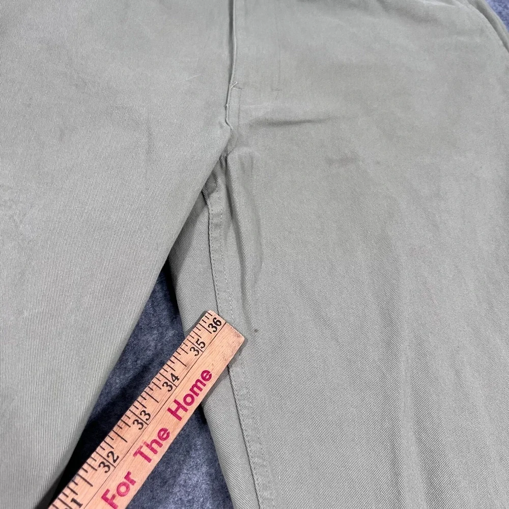 FTP Vintage Beige Flat‎ Front Chino Khaki Straight Leg Pants Men's Size 34x27